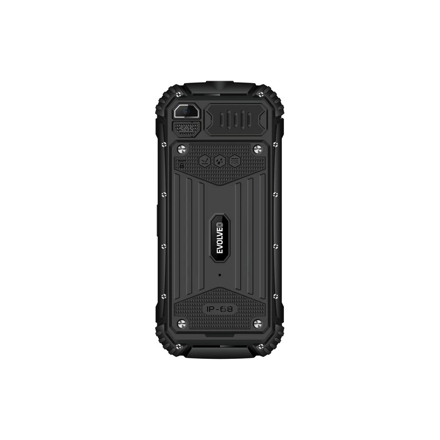 Evolveo - StrongPhone Q1 ūdensizturīgs divu SIM karšu telefons, melns