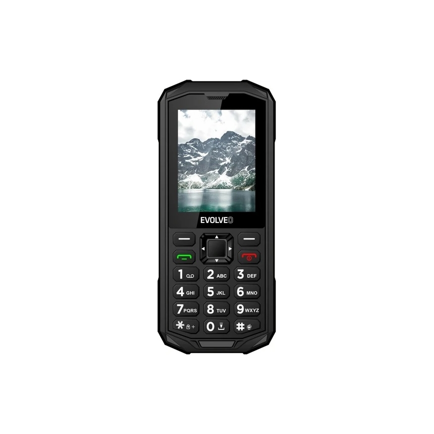 Evolveo - StrongPhone X5, ūdensizturīgs Dual SIM tālrunis, melns-pelēks