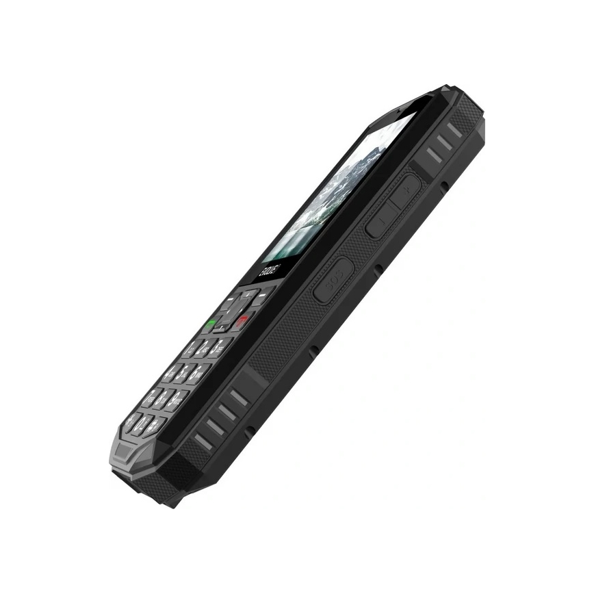 Evolveo - StrongPhone X5, ūdensizturīgs Dual SIM tālrunis, melns-pelēks