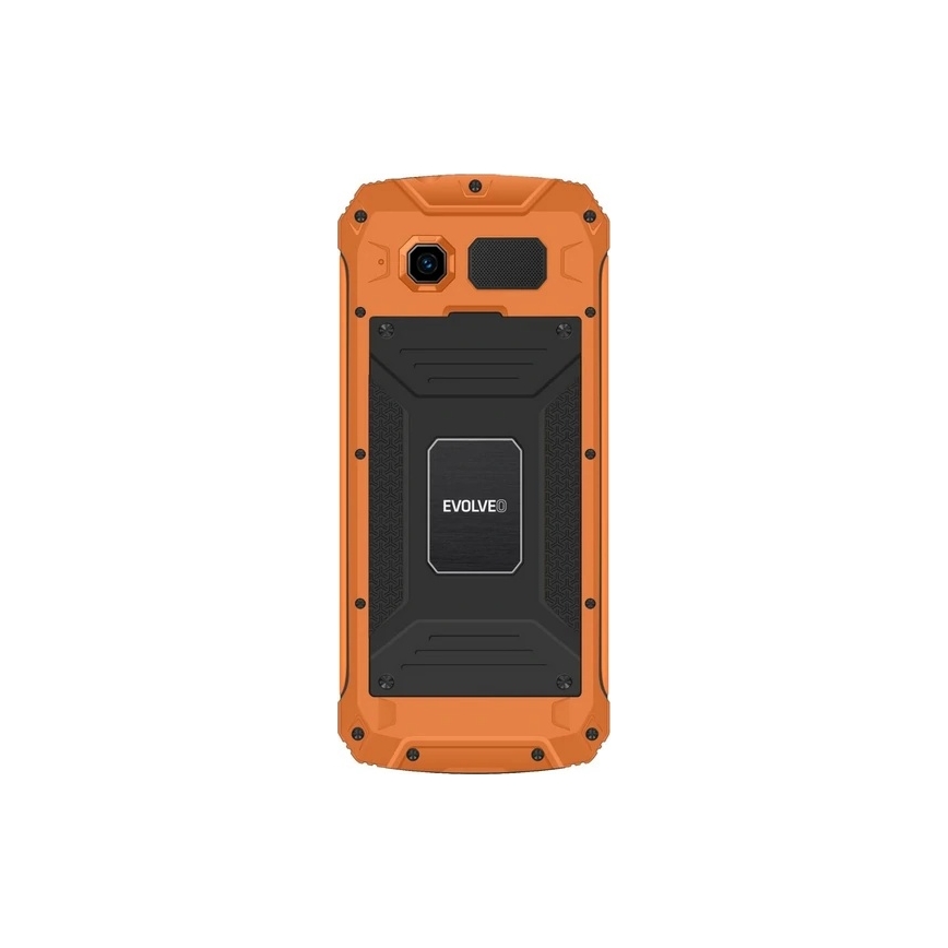Evolveo - StrongPhone Z6 ūdensizturīgs divu SIM karšu telefons, oranžs