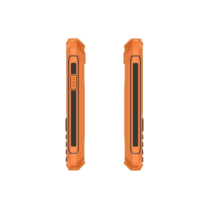 Evolveo - StrongPhone Z6 ūdensizturīgs divu SIM karšu telefons, oranžs