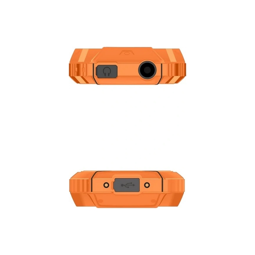 Evolveo - StrongPhone Z6 ūdensizturīgs divu SIM karšu telefons, oranžs