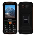 Evolveo - StrongPhone Z6 ūdensizturīgs Dual SIM tālrunis melns/oranžs