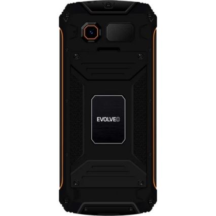 Evolveo - StrongPhone Z6 ūdensizturīgs Dual SIM tālrunis melns/oranžs