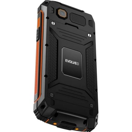 Evolveo - StrongPhone Z6 ūdensizturīgs Dual SIM tālrunis melns/oranžs