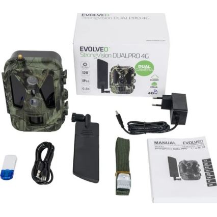 Evolveo - StrongVision Dual PRO 4G, fotopasts ar datu nosūtīšanu, 16 GB