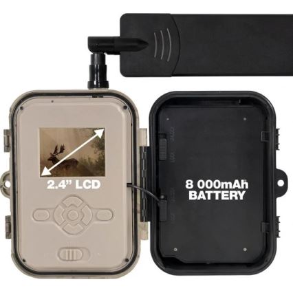 Evolveo - StrongVision Dual PRO 4G novērošanas fotokamera ar attēlu nosūtīšanu, 16 GB