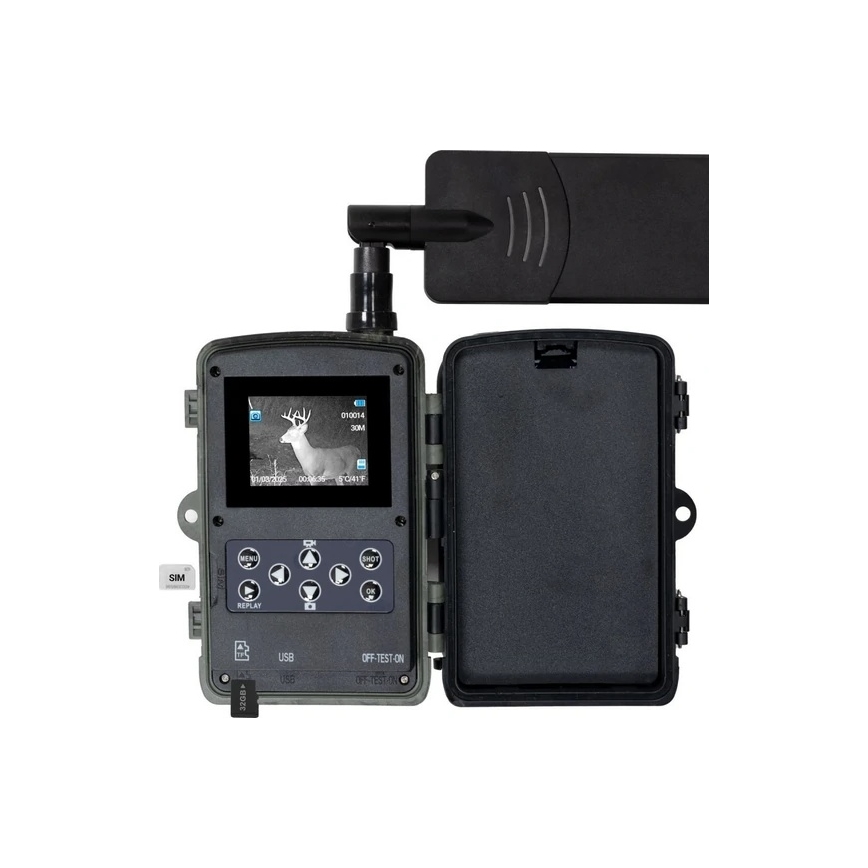 Evolveo - StrongVision LTE CLOUD medību fotokamera ar 4G un 32 GB atmiņu