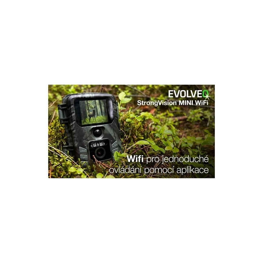 Evolveo - StrongVision MINI Wi-Fi medību/novērošanas kamera ar lietotni