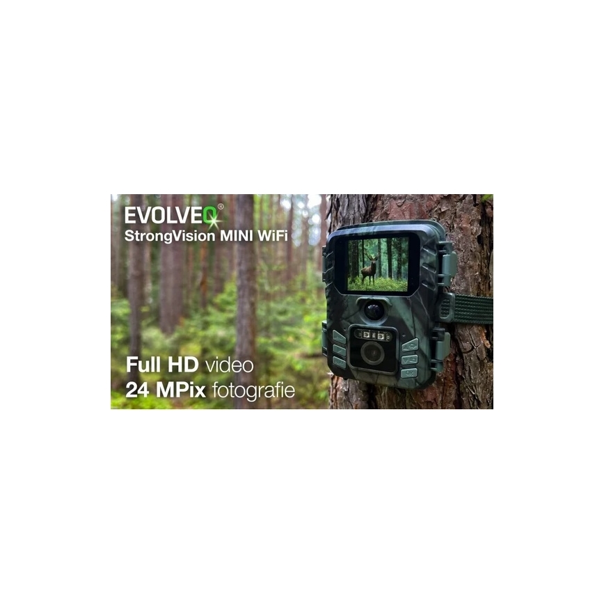 Evolveo - StrongVision MINI Wi-Fi medību/novērošanas kamera ar lietotni