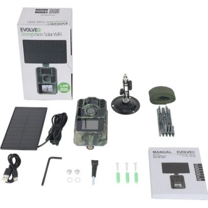 Evolveo - StrongVision Solar Wi-Fi, medību fotokamera ar Wi-Fi un saules paneli