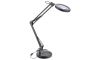 Extol - LED Aptumšojama galda lampa ar palielināmo stiklu LED/7W/5V 2900/4500/7500K melna