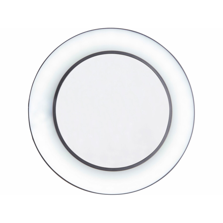 Extol - LED Aptumšojama galda lampa ar palielināmo stiklu LED/8W/5V 2900/4500/7500K melna