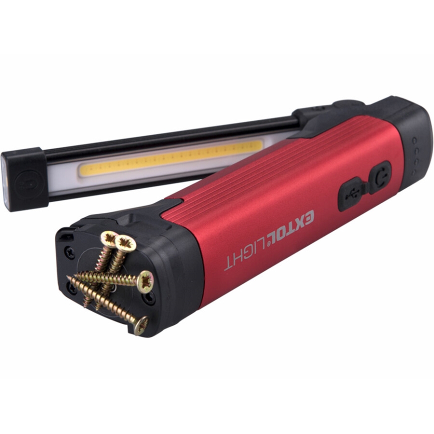 Extol - LED Aptumšojama uzlādējama darba lampa LED/3,7V 2600 mAh IPX4