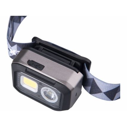 Extol - LED Galvas lampa ar sensoru LED/1000 mAh/3,7V/3xAAA IPX4