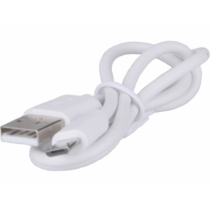 Extol - LED Galvas lampa LED/5W/1000 mAh/3,7V IPX5 melna