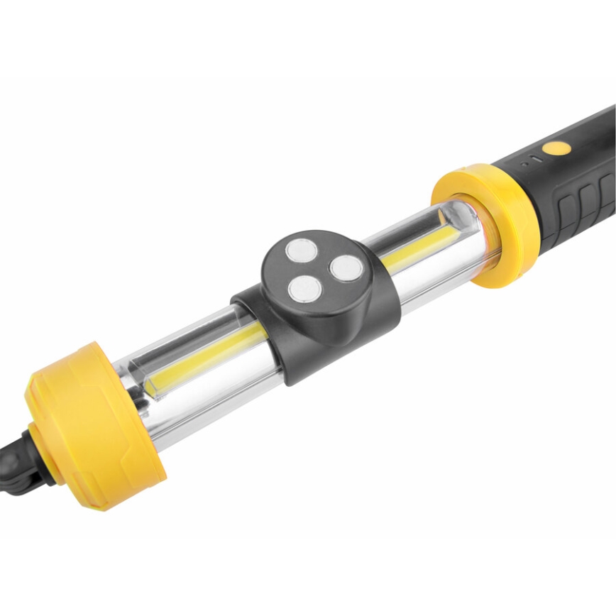 Extol - LED Pārnēsājama lampa LED/2000 mAh/3,6V melna/dzeltena