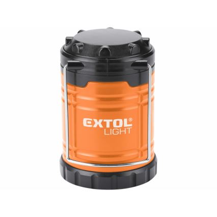 Extol - LED Pārnēsājama lampa LED/3xAA oranža/melna