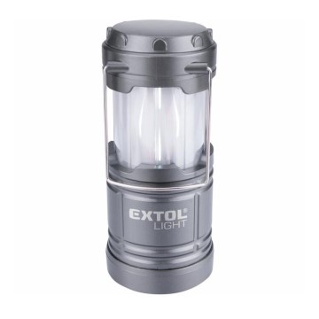 Extol - LED Pārnēsājama lampa LED/3xAA pelēka