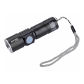 Extol - LED Uzladējams lukturis LED/3W/450 mAh/3,7V melns
