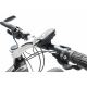 Extol - LED Uzlādējams velosipēda lukturītis ar skaņas signālu LED/5W/1200mAh/3,7V IPX4