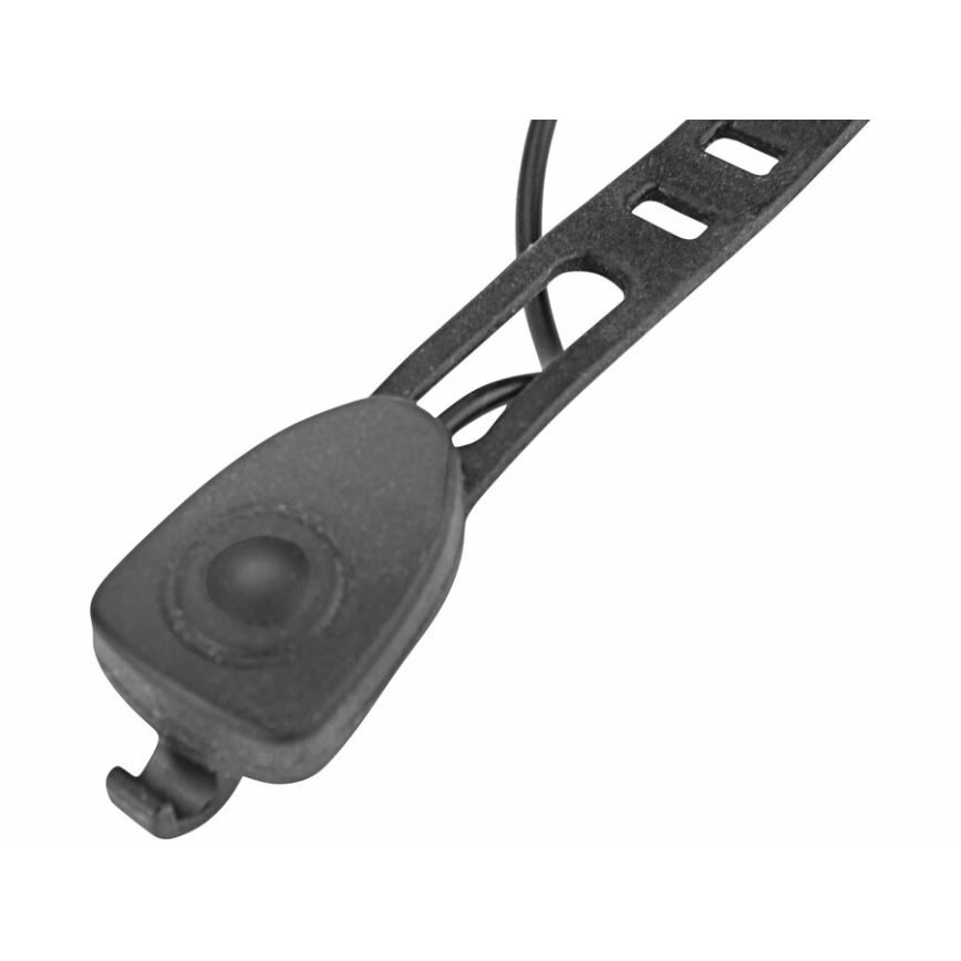 Extol - LED Uzlādējams velosipēda lukturītis ar skaņas signālu LED/5W/1200mAh/3,7V IPX4