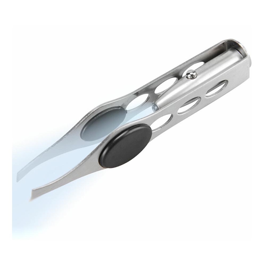 Extol - Pincete ar LED apgaismojumu 3xLR41