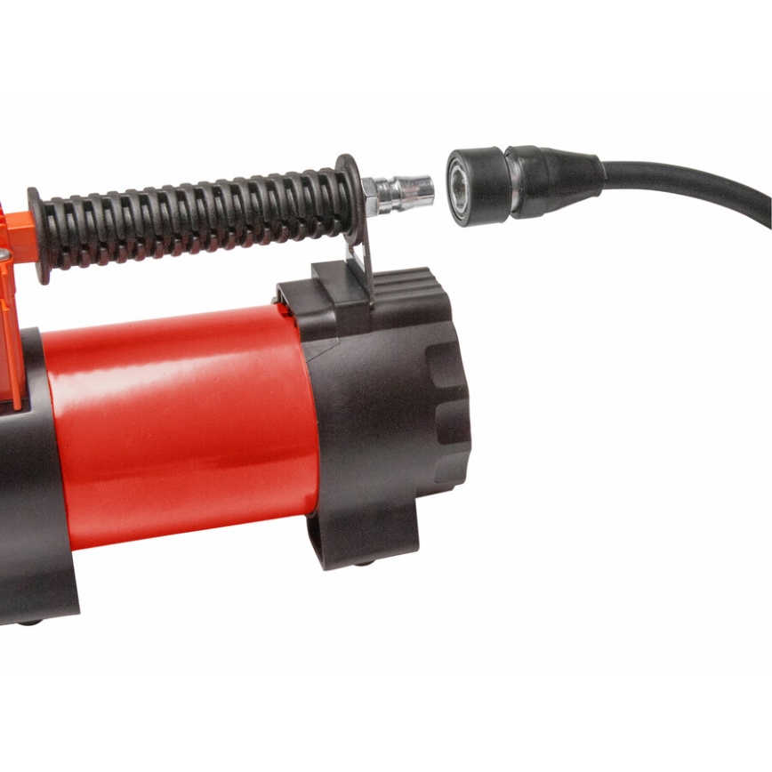 Extol Premium - Auto kompresors 12V ar somu un piederumiem.