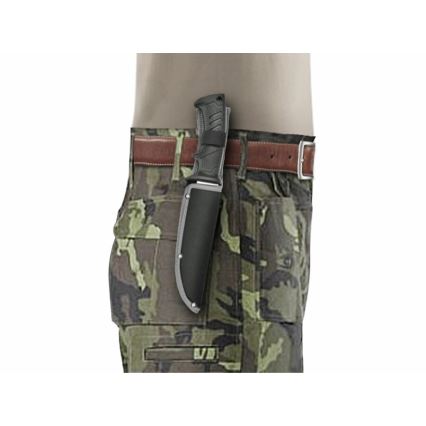 Extol Premium - Medību nazis melna/nerūsējošs tērauds 14,5 cm