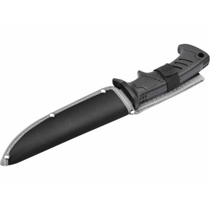 Extol Premium - Medību nazis melna/nerūsējošs tērauds 14,5 cm