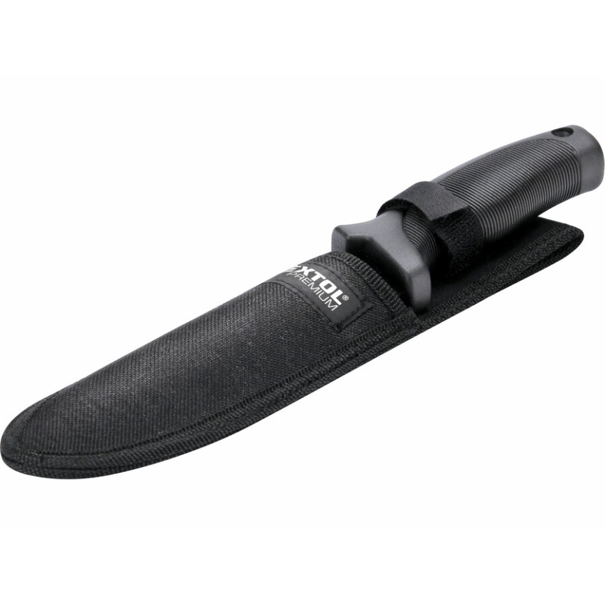 Extol Premium - Medību nazis melna/nerūsējošs tērauds 15 cm