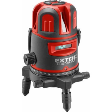 Extol Premium - Pašlīmeņojošs līniju krustveida lāzers 5V/5200 mAh IP54