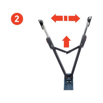 Extol Premium - Salokāms darba zirdziņš