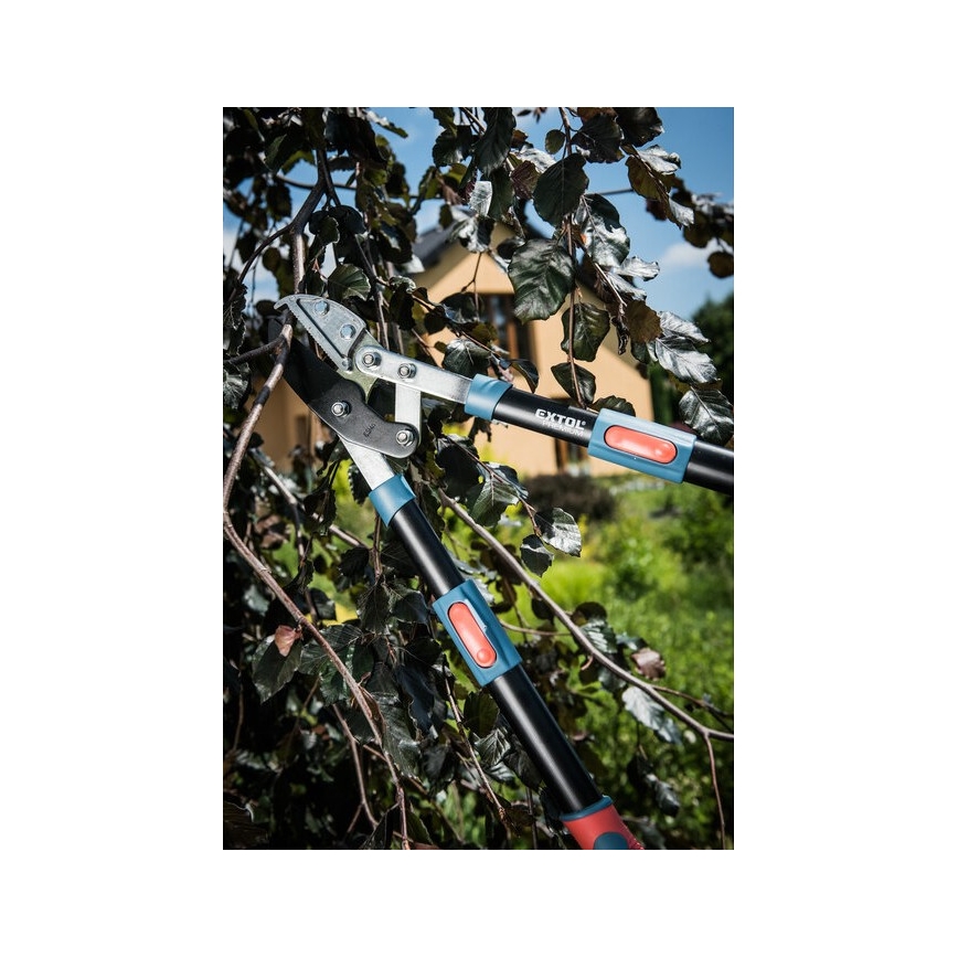 Extol Premium - Teleskopiskas transmisijas metāliskas dārza zaru šķēres 670-940 mm