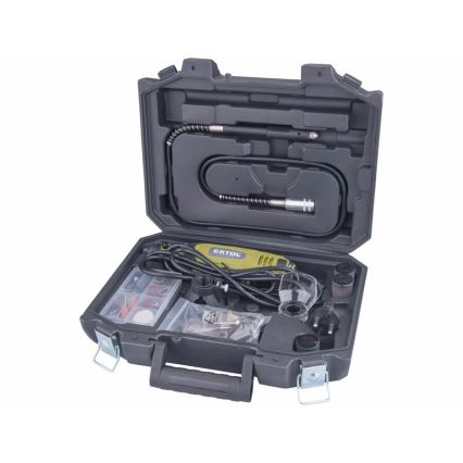 Extol - Taisnā slīpmašīna ar elastīgu uzgali 135W/230V