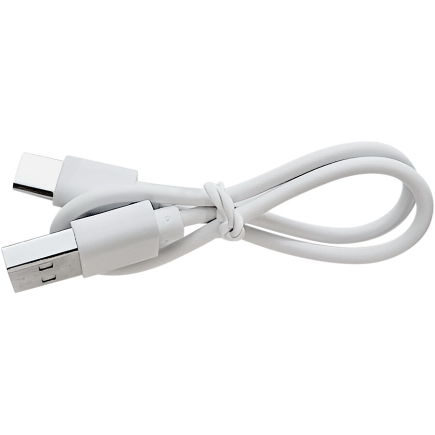 Extol - Uzlādējama lupa ar LED apgaismojumu un regulējamu spilgtumu/650 mAh balta/pelēka