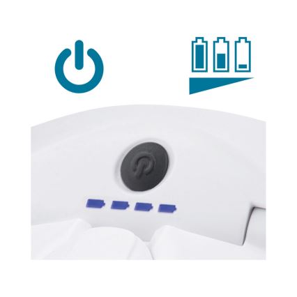 Extol - Uzlādējamas brilles ar palielinājošu lēcu un LED apgaismojumu/300 mAh