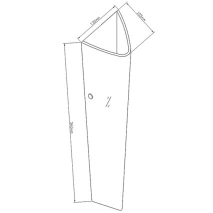 Fabas Luce 2523-21-102 - Sienas lampa DEDALO 1xE27/75W/230V balta