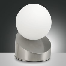 Fabas Luce 3360-30-178 - LED Skārienvadāma aptumšojama galda lampa GRAVITY LED/5W/230V matēts hroms