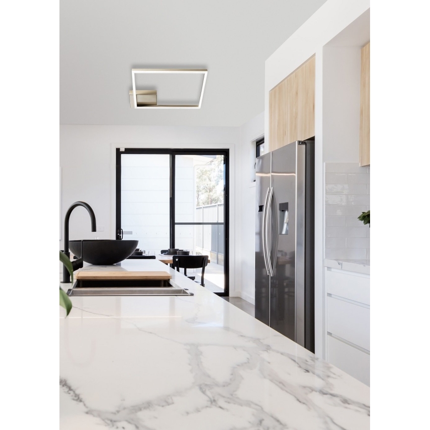 Fabas Luce 3394-61-225 - LED Aptumšojama griestu lampa BARD LED/39W/230V 3000K zelta
