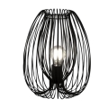 Fabas Luce 3677-34-101 - Galda lampa CAMP 1xE27/40W/230V melna
