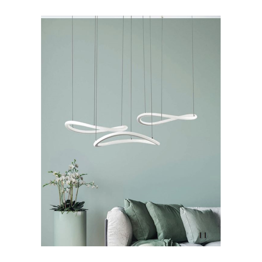 Fabas Luce 3711-47-102 - LED Lustra ar auklu TIRRENO LED/50W/230V