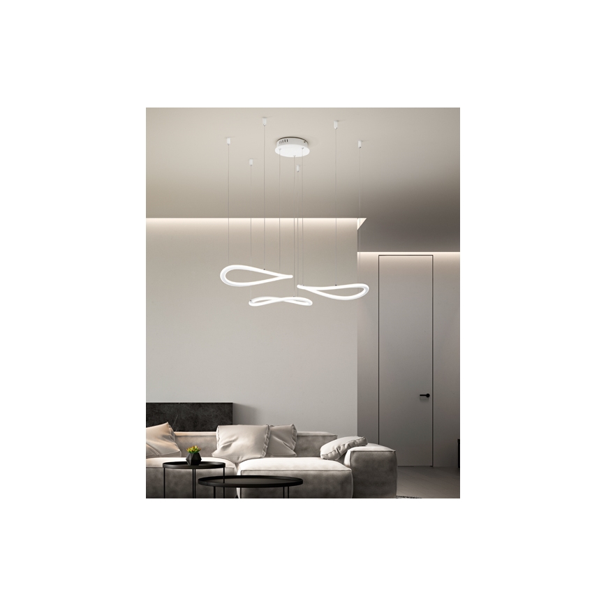Fabas Luce 3711-47-102 - LED Lustra ar auklu TIRRENO LED/50W/230V