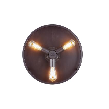 FANAWAY 212927 - LED griestu ventilators CLASSIC 3xE27/4W/230V melns + tālvadība