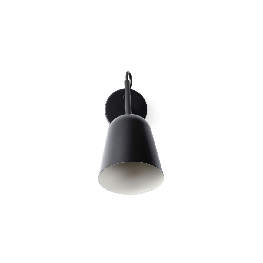 FARO 28257 - Sienas lampa STUDIO 1xE14/8W/230V melna