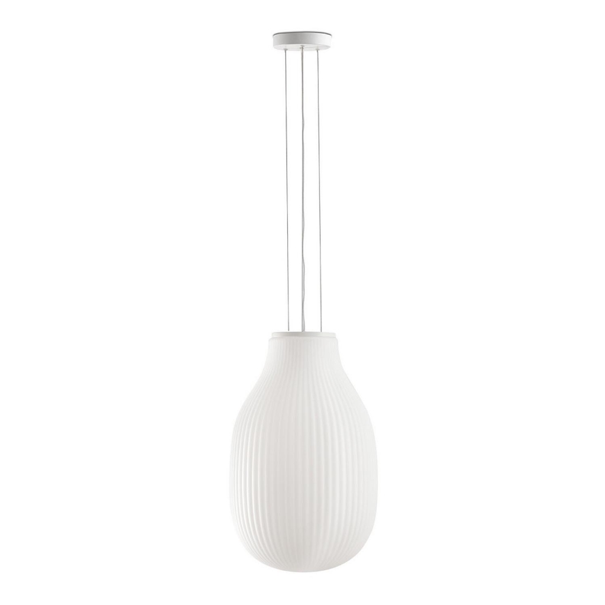 FARO 28300 - Lustra ar auklu ISABELLE 1xE27/15W/230V d. 31 cm balta