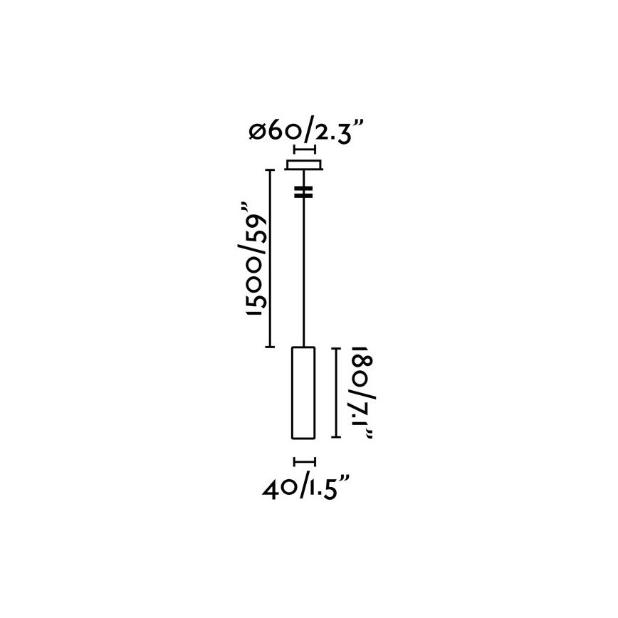 FARO 29894 - LED Lustra uz auklas ORA LED/4W/230V balta