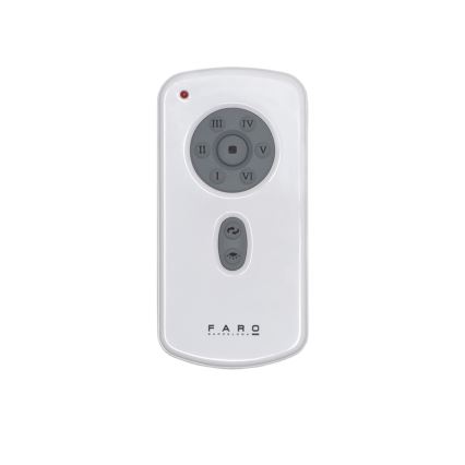 FARO 32030 - Griestu ventilators MINI ETERFAN melna d. 128 cm + tālvadības pults
