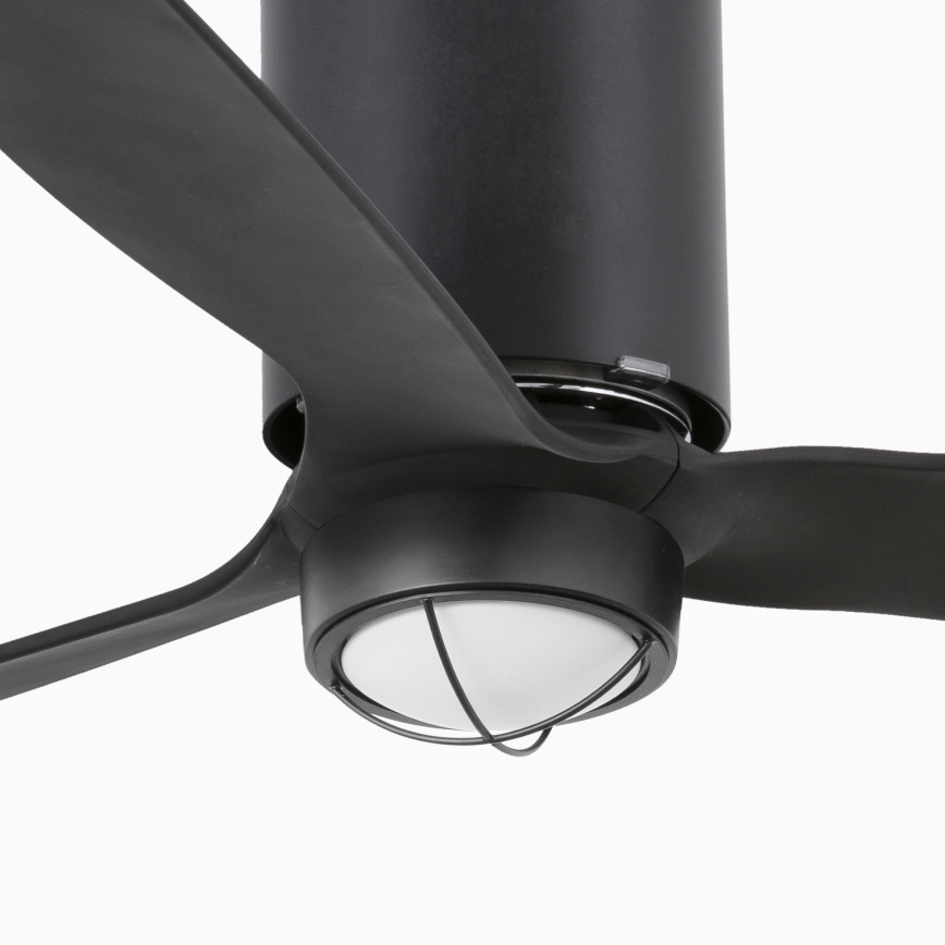 FARO 32043WP-10 - LED Griestu ventilators MINI TUBE FAN M LED/16W/230V melns d. 128 cm SMART + tālvadības pults
