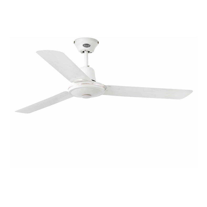 FARO 33005 - Griestu ventilators ECO INDUS d. 120 cm balts